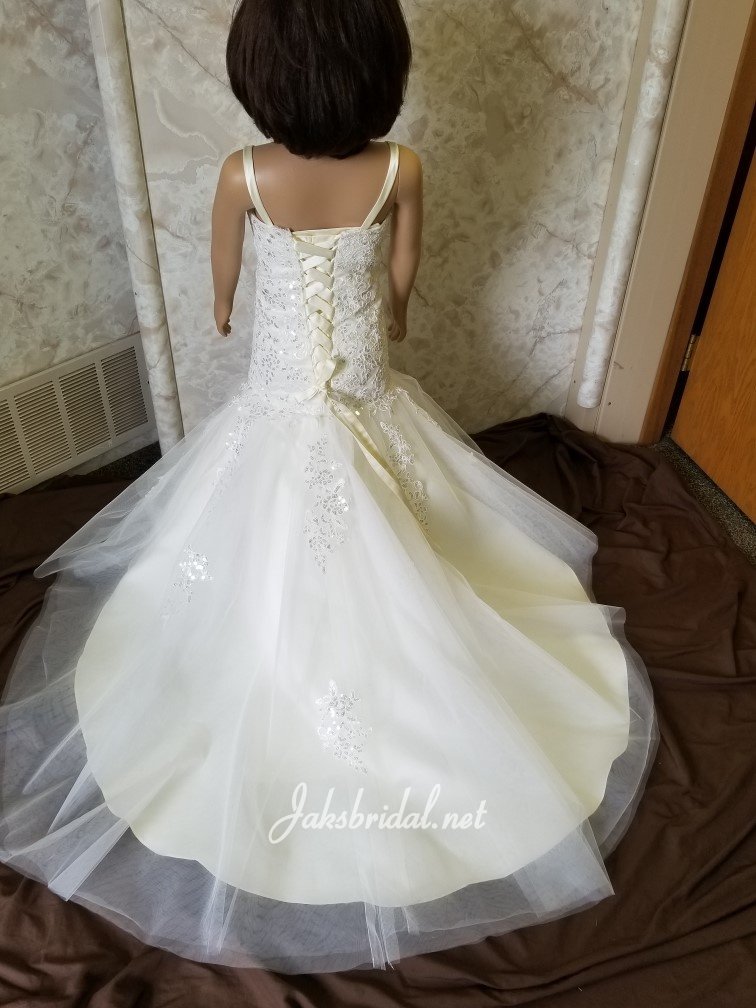 flower girls mermaid dress